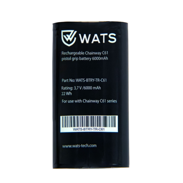 Аккумулятор WATS для ТСД Chainway C61, 6700 mAh (в рукоятку)