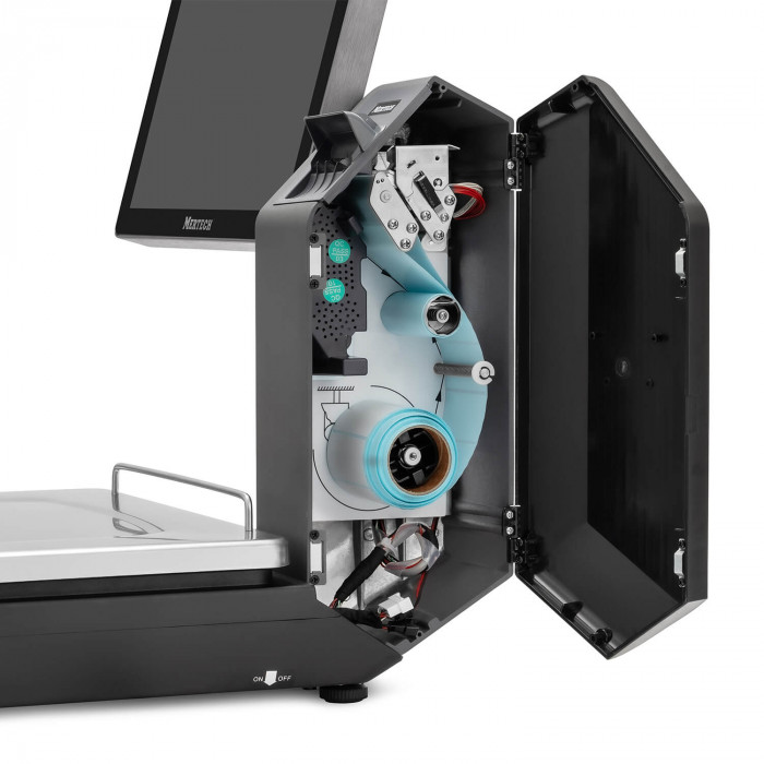 Торговые весы с печатью этикеток Mertech M‑ER 725 PM‑15.2 SELFPRINT