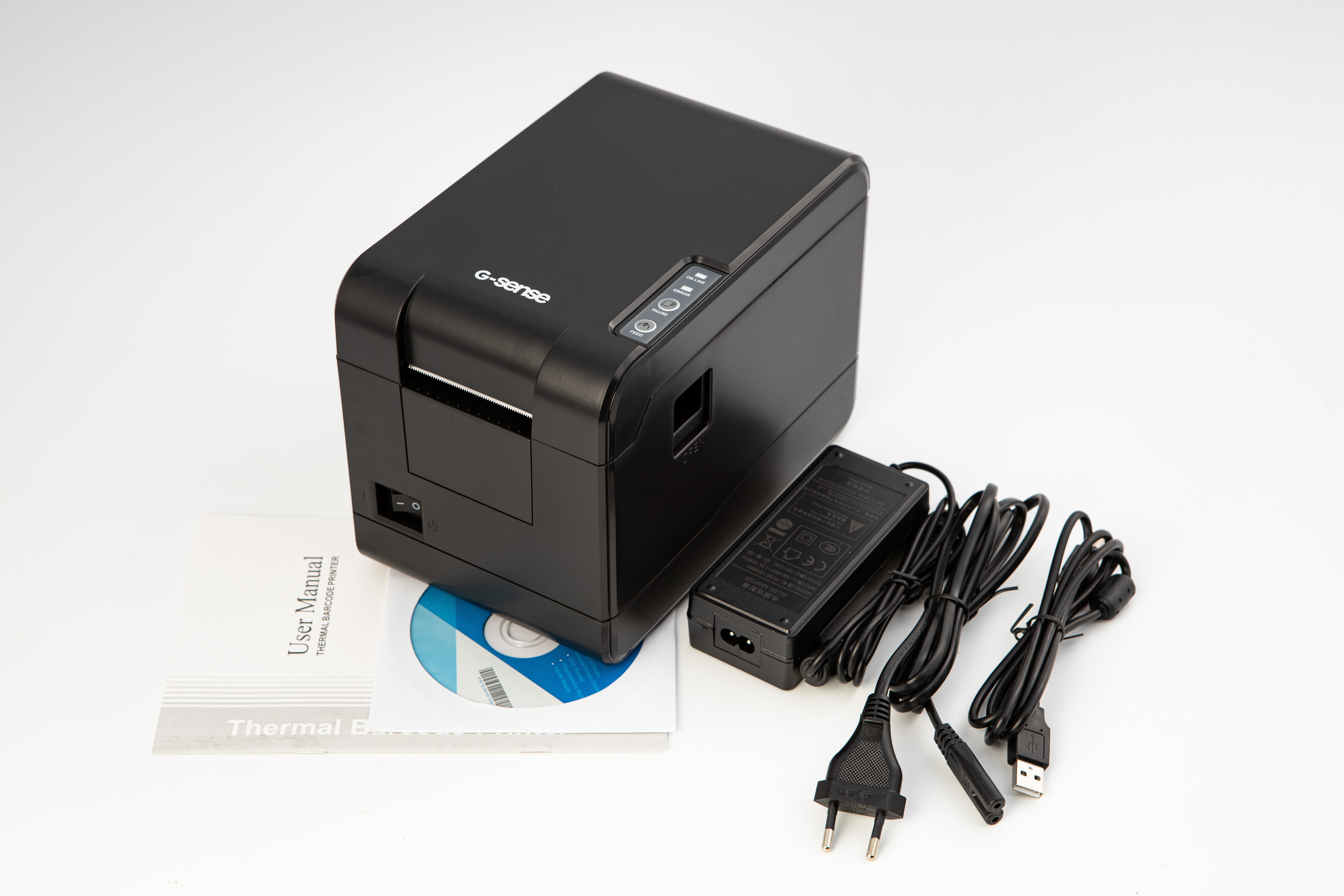 Принтер этикеток G-Sense DT233 (термо, 203 dpi, 2 inch, USB)