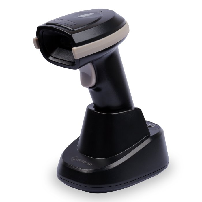 Беспроводной сканер штрих-кода G-Sense IS1408BT-HD 2D Bluetooth с вертикальным кредлом