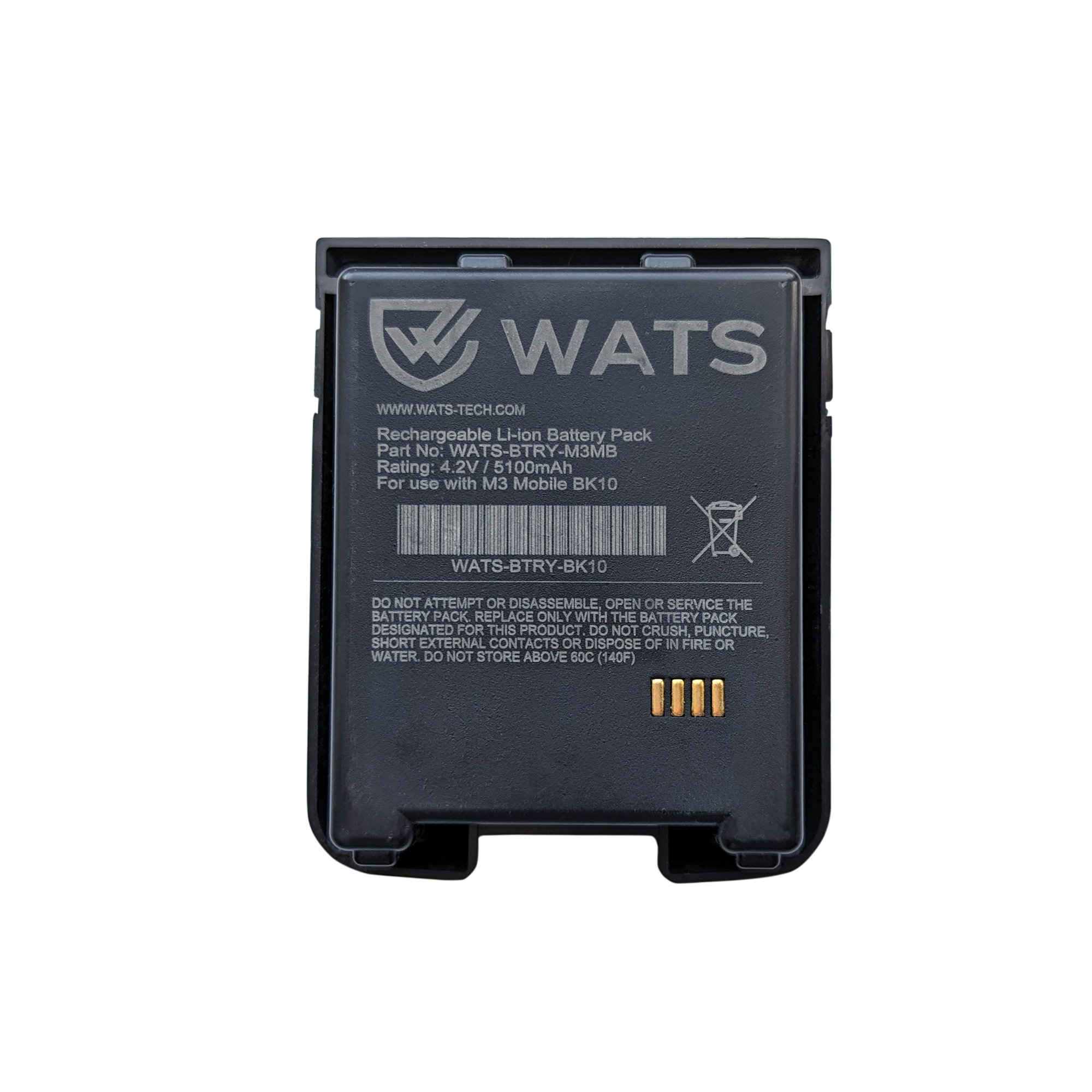 Аккумулятор WATS для ТСД M3 Mobile BK10, 5100 mAh