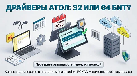 Драйверы ККТ АТОЛ: как выбрать, где скачать и доверить настройку профессионалам