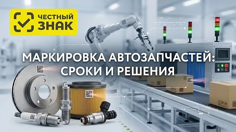 Маркировка автозапчастей с 2026 года: сроки, перечень товаров и что грозит за нарушения