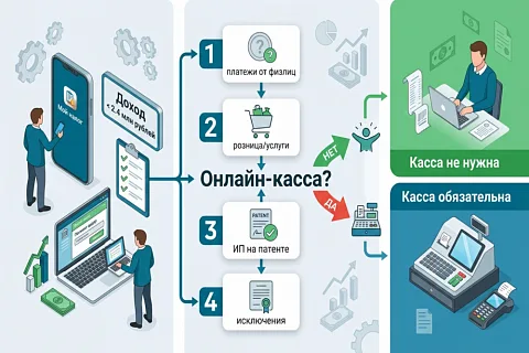 Нужна ли онлайн-касса в 2026: проверьте свой бизнес за 5 минут